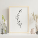 Search for botanical line art posters Simple