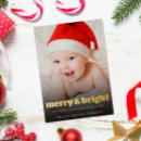 Search for foil seasonal cards Merry and bright