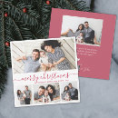Search for red and white christmas cards Heart