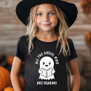 Search for reading kids tshirts Halloween
