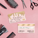 Search for glittering business cards Customer