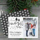 Search for memories christmas cards Black and white