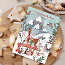 Search for winter forest christmas cards Non photo
