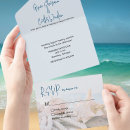 Search for water wedding invitations Coastal