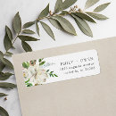 Search for gilded return address labels Watercolor