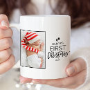 Search for babys first christmas mugs Typography