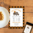 Search for rustic seasonal invitations Pumpkin