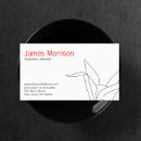 Search for origami business cards Modern