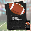 Search for american football invitations Super
