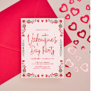 Search for valentines frame invitations Pink