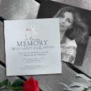 Search for red rose funeral invitations Memorial
