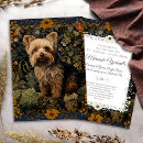 Search for yorkshire terrier invitations Yorkie