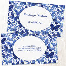 Search for blue butterfly business cards Life coach