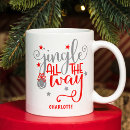 Search for jingle all the way mugs Typography