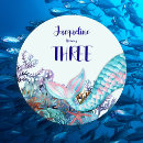 Search for mermaid 3rd birthday invitations Ocean