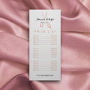 Search for minimalist price lists Hair stylist