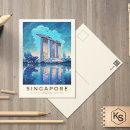 Search for night postcards Retro vintage travel