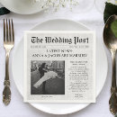 Search for newspaper napkins Unique