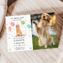 Search for golden retriever birthday invitations Puppy birthday party