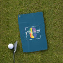 Search for modern trendy golf towels Elegant sophisticated classic