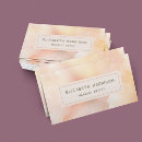Search for peach business cards Makeup