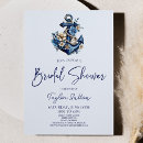 Search for anchor bridal shower invitations Bride to be