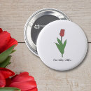 Search for red tulips badges Botanical