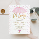 Search for umbrella baby shower invitations Cute