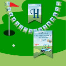 Search for golf golfing bunting flags For kids