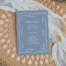 Search for art deco wedding programs Geometric