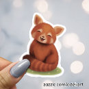 Search for cute red panda stickers Bear