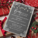Search for christmas baby shower invitations Snowflake