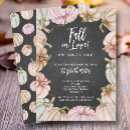 Search for autumn baby shower invitations Fall