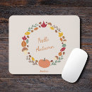 Search for fall leaves mouse mats Oak
