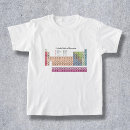 Search for periodic table kids tshirts Chemical elements