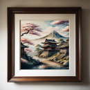 Search for japanese watercolor posters Sakura