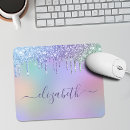 Search for girl mouse mats glitter