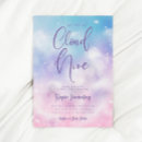 Search for cloud baby girl shower invitations Stars