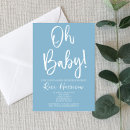Search for oh baby invitations Minimal