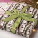 Search for birch tree wrapping paper Watercolor