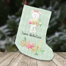 Search for bear christmas stockings Floral