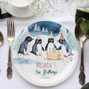 Search for penguin plates Arctic