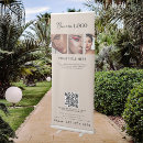 Search for nail salon business banners Qr code