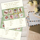 Search for travel baby shower games Welcome to the world
