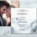Search for pine tree wedding invitations Qr code