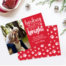 Search for paw print cards From the dog