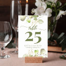 Search for gold foil table cards Floral