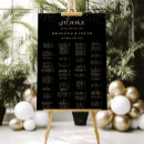 Search for black and gold wedding signs Glitter