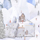 Search for skiing wrapping paper Mountain