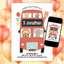 Search for wild and three birthday invitations Lion